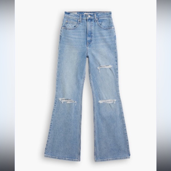 Levi’s Jeans 70’s high flare- size 24 - Picture 2 of 4
